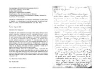 Anteprima di Si compiace per il suo modo di comportarsi: ne terrà conto in Capitolo. Lo ringrazia per la nota del personale. Consigli spirituali. Saluti a D. Cantù. (La parte finale della lett. è aut. di D. Rua.)