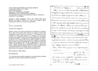 Anteprima di Chiede spiegazioni intorno alla vicenda della Sig.ra Bernard, che chiede ilrimborso di fr. 400 per una cassa di stivali affidata a dei missionari e mai recapitata.