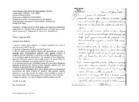 Anteprima di Chiede notizie di vario genere sull'Ispettoria Americana: celebrazioni diS.Messe, elenco del personale, cura degli Ascritti e dei Novizi da parte diD. Vespignani E., lavoro di D. Mazzarello A..