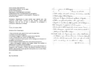 Anteprima di Raccomanda di dare notizie sugli esercizi spir. che riuscirono molto bene. Informa di aver chiesto: notizie della Patagonia; lista dei voti di teol. e indicazioni di professioni e ordinazioni; celebrazioni di Messe.