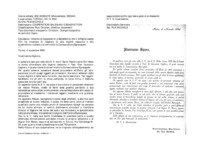 Anteprima di dignità vescovile, gli abiti e gli oggetti occorrenti per le funzioni episcopali [2 stesure]
