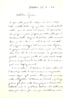 Anteprima di Lett. del Pref.Gen. che, da parte di D. Bosco, assicura preghiere per la guarigione della c.ssa. Informa su D. Bosco il quale dopo un soggiorno presso il Vesc. di Pinerolo ha fatto ritorno a Torino per assistere agli es.spir.