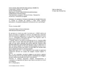 Anteprima di Si condanna l'infrazione commessa da Vandelli Ettore con un modulo di richiesta per biglietti a metá tariffa rilasciato dall'oratorio. Si attendonodisposizioni affinché ció non si verifichi piú