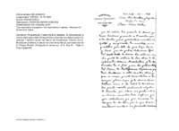 Anteprima di Il Rett.Magg.SDB si rallegra con la Cooperatrice Chopitea D. per i progressi delle opere salesiane in Barcelona e comunica che D. Branda G.B. è ammalato e che il nuovo Direttore di Sarriá è D. Rinaldi F. [Testo in spagnolo].