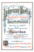 Anteprima di Diploma di Laurea in Filosofia conferita dal Preposito Gen. dei Gesuiti. (Testo in latino - sigillo pendente)