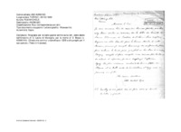 Anteprima di Ringrazia per le belle parole scritte sulla lett. delle dame dell'Or. St.Leon, per la morte di D.Bosco (v.A3990104). Chiede che continui a beneficare i SDB e che preghi per il suo operato (In francese. All. fotogr. dell'orig)