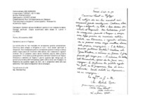 Anteprima di Combini col suo direttore il giorno in cui ricevere la talare. Consiglispirituali. (Copia autenticata dallo stesso D. Levrot il 4.6.1928.)