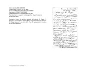 Anteprima di Fotoc. di cartolina postale all'Arciprete D. Renzi F., Parroco di S. Giovanni in Galilea: ringraziamenti per offerta di 20 Messe secondo l'intenzione di D. Rua M. lasciandone la limosina per le Opere Salesiane