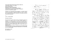Anteprima di Trascrizione di una lettera di Dorotea Chopitea. Chiede che si metta in contatto con la cognata di quest'ultima. Ricorre il secondo anniversario della sua Consacrazione Episcopale. [All. fotoc. di orig. mf. 3997E8]