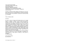Anteprima di Risposta del Rettor Maggiore dei SDB alla lett. del Card. Segr. di Stato diS.S. con la quale promette di mandare dei confratelli per aprire la Casa a Pirara (Brasile) e ringrazia per le parole del Papa (Cfr. A4430389).