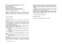Anteprima di Sistemazione del personale in diverse case; date e predicatori degli esercizi spirit. in Francia per i SDB e le FMA; consiglia di non far partire Tosan D. poiché sarà ordinato il 9 prossimo.