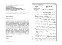 Anteprima di La Provvidenza fa arrivare i soldi necessari; lo informa che passerà da lui l'Arciv. di Caracas con il C.S. Arteaga buon benefattore; chiede il suo parere riguardo al noviziato.