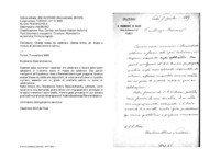Anteprima di Chiede messe da celebrare. (Senza firma; all. busta e modulo di sottoscrizione in latino.)