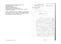 Anteprima di Ringrazia per l'offerta; spera che tramite D. Bosco la sua salute migliori e possa così seguire la sua santa vocazione. (Testo francese)