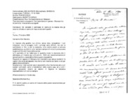 Anteprima di Gli concede il permesso di costruire la stanza che gli occorre; chiede uncenno di ricevuta dei soldi spediti.