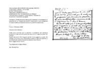 Anteprima di Chiede se ha provveduto per le vestizioni e le professioni di domenica 15p.v. Quanto alla zia di D. Czartoryski A. può consigliarle di disporre delle sue sostanze a favore di qualche fondazione sal.