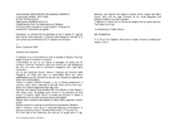 Anteprima di Lo informa che ha ammesso ai voti il nipote: D. Lago gli darà notizie. Tutto bene per il Vicariato della Patagonia. Giovedì 21 si terrà a Roma la conferenza ai CS. D. Daghero non sta bene.