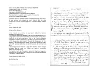 Anteprima di Spera di mandargli presto le bozze del catalogo della congr. Si lasci entrare nelle camere dei confr. defunti solo chi deve riordinarne le carte. Faccia coraggio a D. Varvello perché guarisca presto.