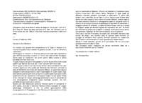 Anteprima di Non sa se farà in tempo ad essere a Torino per i voti di D. Buil Grau M. Pensa sia bene scrivere al P. Gen. dei Certosini con la firma anche del CanBelloni che deve risultare proprietario della loro casa.