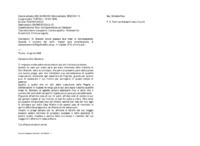 Anteprima di D. Bianchi dovrà passare due mesi in convalescenza. Quando il numero dei confr. inglesi sarà considerevole, si stamperanno le Regole della congr. ininglese. (P.S. e firma aut.)