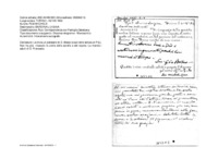 Anteprima di Le invia un pensiero di D. Bosco (e sul retro scrive un P.S.). Non ha piùricevuto la visita della sorella e del nipote. Le manda i saluti di D. Francesia.