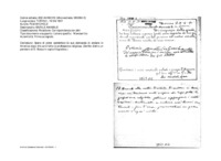 Anteprima di Spera di poter soddisfare la sua domanda di andare in America dopo che avràfatto la professione religiosa. (Scritto dietro un pensiero di D. Bosco in copia litografata.)