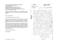 Anteprima di Ha gradito la sua lett. del 21/12 e i sentimenti di gioia in essa espressi grazie alla sua ordinazione sacerdotale. Ringrazia delle preghiere. (MF 3855A8) (Accl. FT: