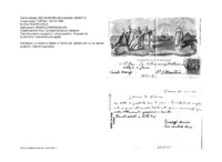 Anteprima di Gli chiede di fare un salto a Torino per parlare con lui di alcune questioni. (Cartolina postale)