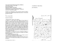 Anteprima di Gli raccomanda di curarsi. Se andrà a Nizza, gli chiede di occuparsi delle confessioni degli studenti del ginnasio. Lo informa che sua madre sta meglio.