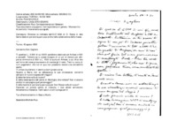 Anteprima di Rinnova la richiesta dell'8.07.1890 di D. Rocca A. alla Santa Sede di portare la parrucca anche nella celebrazione della messa.