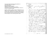 Anteprima di Chiede le ricevute di Bardo Bardi con cui si saldò il suo conto con la firma del Banco Ricotti.