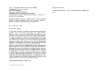 Anteprima di Ritiene non sia più necessaria ogni tre anni la relazione alla S.C. dei Vescovi e Religiosi a motivo del privilegio. D. Cagliero C. s'informi e riferisca. (Il testo è scritto da D. Francesia G.B.)