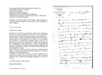 Anteprima di Si riserva di trattare con D. Buzzetti A. della costruzione in corso della casa di Macerata e ritiene di aprire l'opera occupando un corpo di fabbrica.