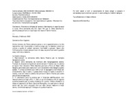 Anteprima di Ricorda la richiesta di tenere il Santissimo in casa Quisard a Lione. Altradomanda alla S.C. Sacri Riti per D. Peña Sanchez G. perché possa portare uncopricapo nel recare il Santo Viatico.