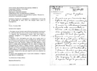 Anteprima di Propone a D. Carmagnola A. il trasferimento a Torino che gli consentirebbe di stare vicino alla famiglia senza uscire di congregazione.