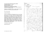 Anteprima di Vuol conoscere il nome di qualche influente funzionario del Ministero di Grazia e Giustizia per prendere contatti.