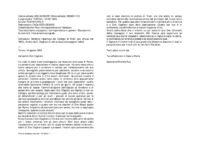 Anteprima di Sollecita l'apertura del Collegio di Trevi (poi chiuso nel 1963), direttoda D. Daghero G. del quale preme pagare i debiti.