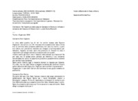 Anteprima di Per l'apertura della casa di Genzano di Roma si richieda il consenso del Vescovo di Albano Card. Lucido Maria Parocchi.