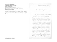 Anteprima di Lett. del Rett.M.SDB, che raccomanda al Procuratore Gen. l'exallievo Prever Gaetano, bisognoso di un lavoro per sostenere la famiglia, notificando la preoccupazione del suo fratello SDB Lorenzo per detta situazione [MS all].
