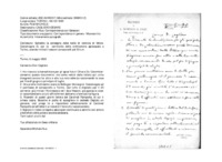 Anteprima di Sollecita la consegna delle bolle di nomina di Mons. Costamagna G. per lacerimonia della ordinazione episcopale a Torino, avendo invitati i vescovi consacranti pel 23 c.m.