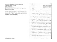 Anteprima di Comunica la copia semplice di trascrizione dell'atto notarile di cessionedella casa di Nizza alla Società Anonima de la Rue du retrait.