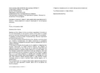 Anteprima di Incarica D. Albera P. della vendita della casa della zia di D. Cartier L.Viene a stabilirsi in riviera D. Czarturyski A.: non si facciano commenti.
