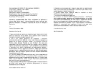 Anteprima di Chiedere delle case: triduo; avviamento in generale; il numero degli allievi; quanti mancano e perché; quanti sono per ogni seminario diocesano o religioso; frequenza alla scuola di Teologia e Cerimonie.