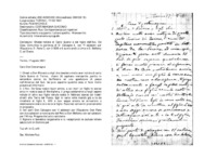Anteprima di Chiede notizie di Carlo Susino e del figlio dell'Avv. De Cosa. Comunica la partenza di D. Calcagno L. con 11 salesiani per l'Equatore; D. Pane C. con 2 SDB e 9 suore andò a Lima e D. Bellamy C. ad Orano.