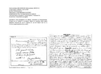 Anteprima di Invia autografo di D. Bosco. Chiede se ha ricevuto la circolare relativa algiubileo delle opere salesiane. Acclusa lett. per D. Cagliero G.; se non fosse lì con lui, lo invita a recapitargliela al più presto.