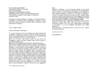 Anteprima di Ha ricevuto lettere di D. Calcagno L. e del coad. Pankeri G. È necessariala presenza di Mons. Costamagna in Vicariato. Il nuovo governo ha ripreso a sussidiare i collegi di Quito e Riobamba. Manca personale per il Paraguay.