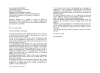 Anteprima di Risposta di D. Cagliero C. intorno al cambio di destinazione di Mons. Costamagna G. per l'Equatore, suggerita dal Nunzio Macchi G. Propone di dare inizio alla missione del Paraguay. È preoccupato per i gravi debiti.
