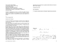 Anteprima di Risponde alla sua del 13.4 contento dei regali che hanno ricevuto dal Municipio, dei progressi dei loro allievi che danno speranza per le vocazioni; è d'accordo che ricevano suore illegittime tra le FMA.