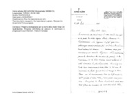 Anteprima di Condoglianze per la morte della madre; si continua a pregare. (Testo francese)