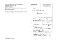 Anteprima di Ringrazia per l'offerta; lo esorta a pazientare per la sofferenza che provanella volontà di Dio.